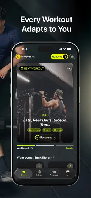 Nudges Me: Workout Planner Log screenshot 2