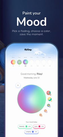 Mood & Emotion Tracker : Riley Screenshot 2 of 8