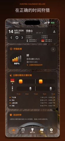 Hunting Calendar Deluxe screenshot