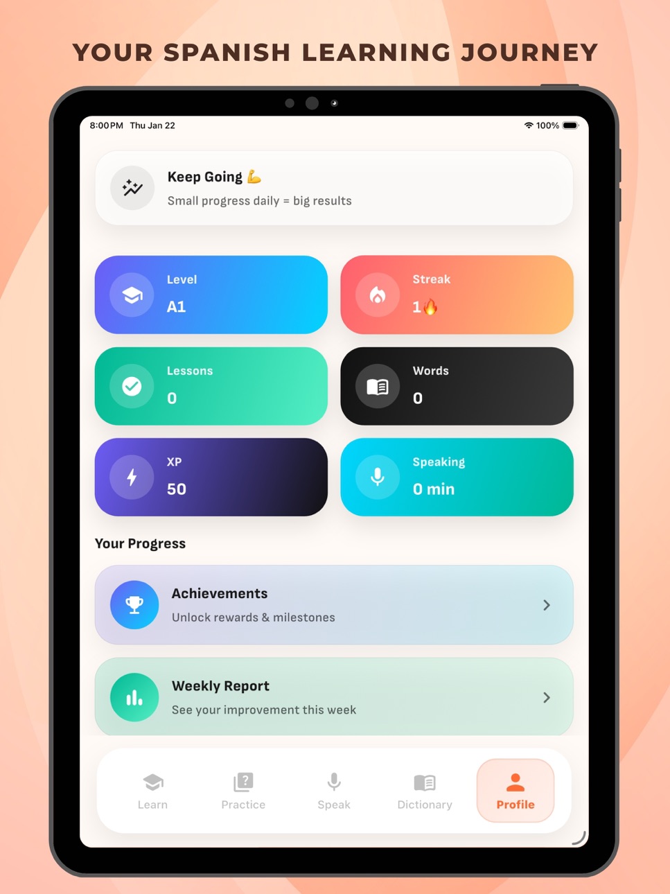 iPad screenshot