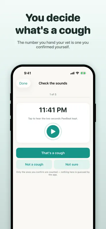 PawBeat: Pet Breathing Rate screenshot 7 of 8