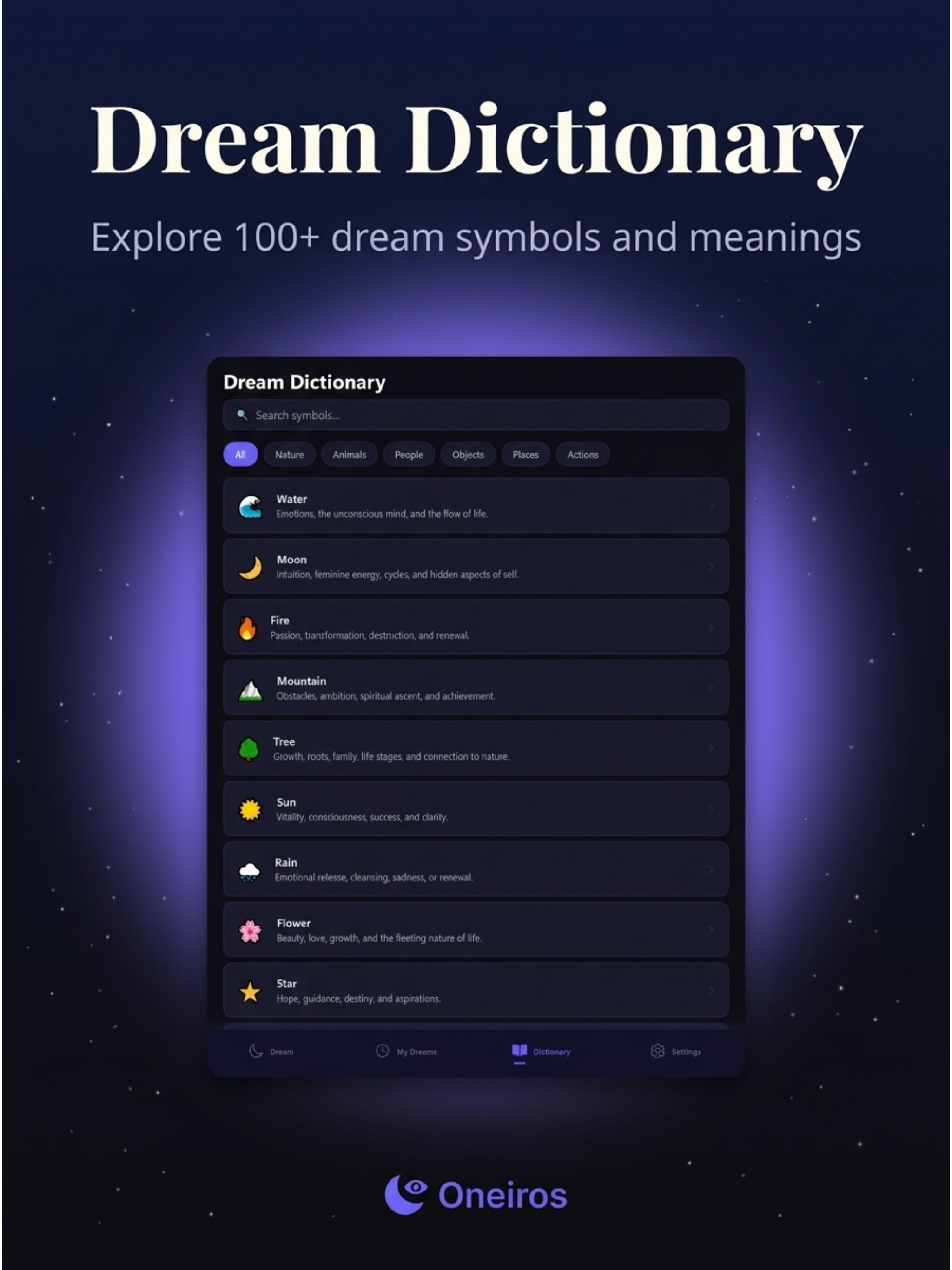 Oneiros - AI Dream Interpreter