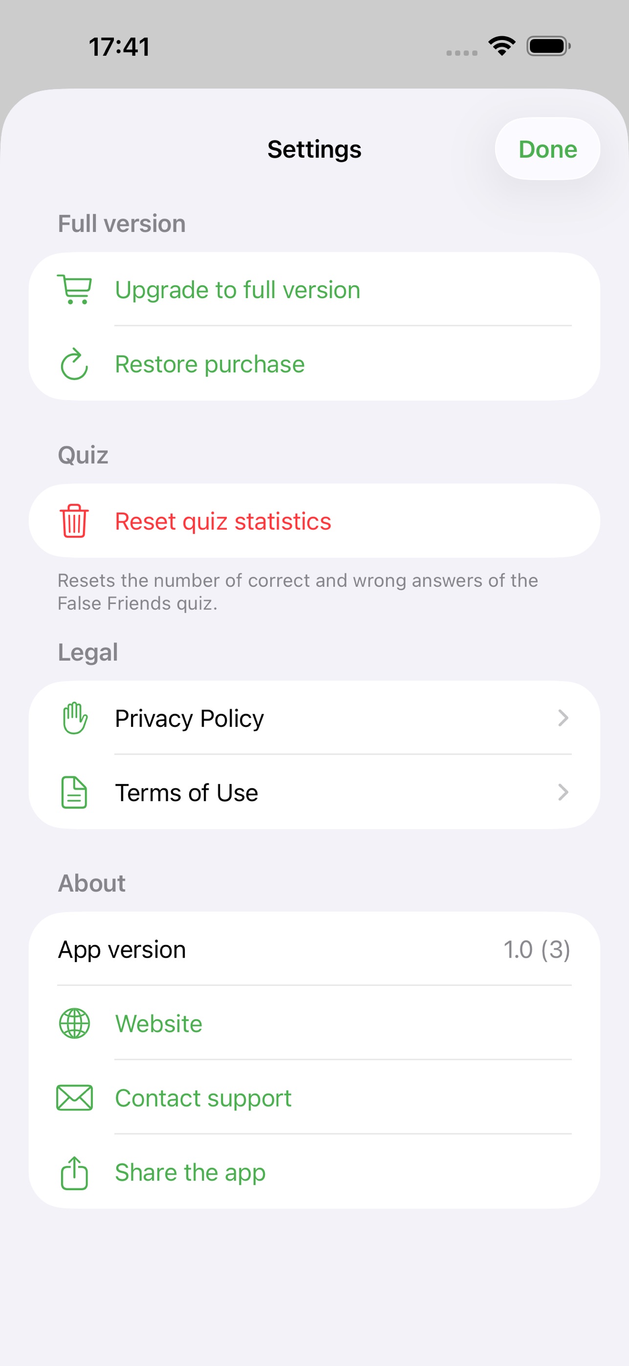 Screenshot 3 of False Friends en-de
