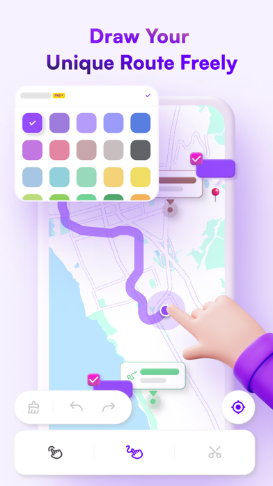 exping-Trip Planner,Travel Map Screenshot