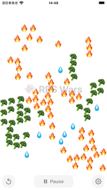 RPS Wars - Living Simulator