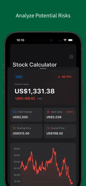 WhatIf: Investment Simulator screenshot 3