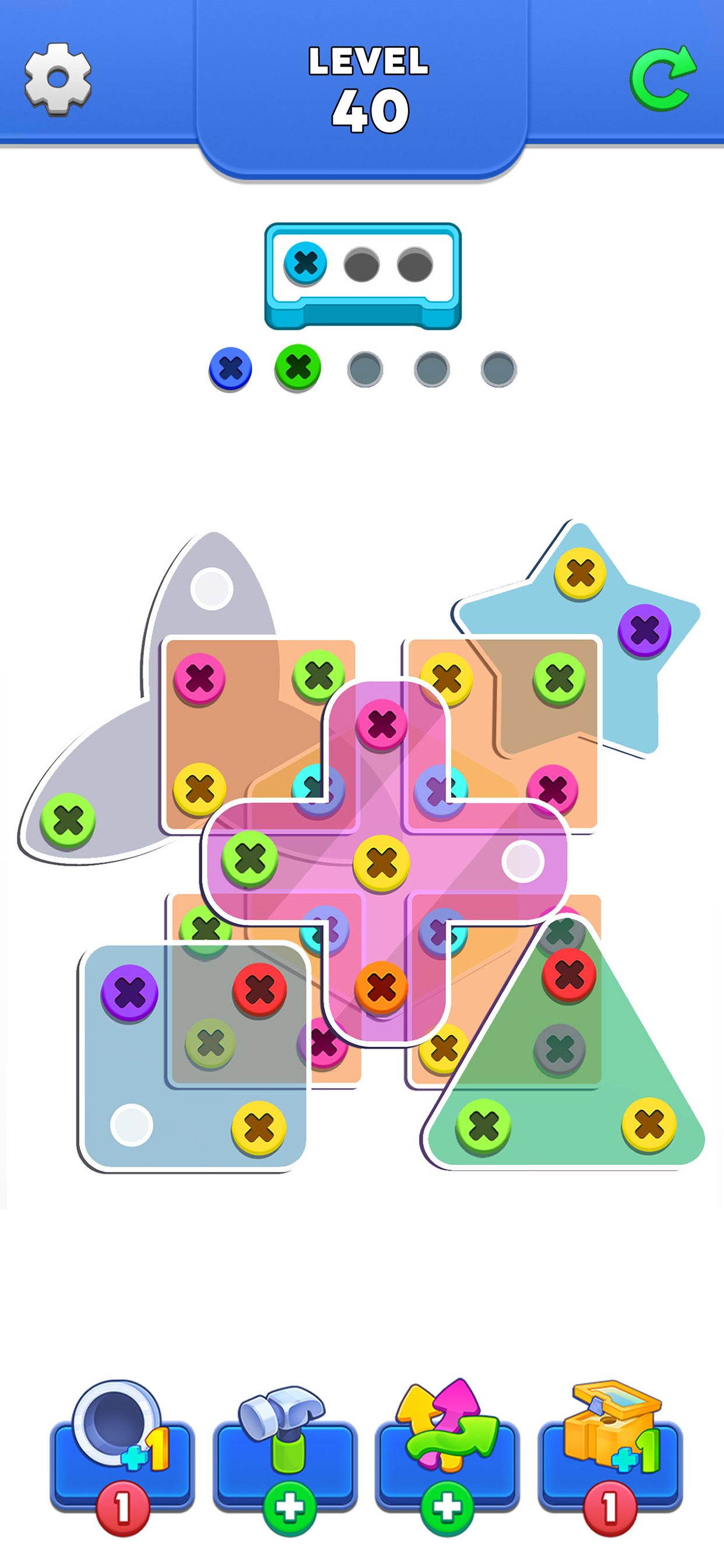 Unscrew Puzzle: Pin Jam