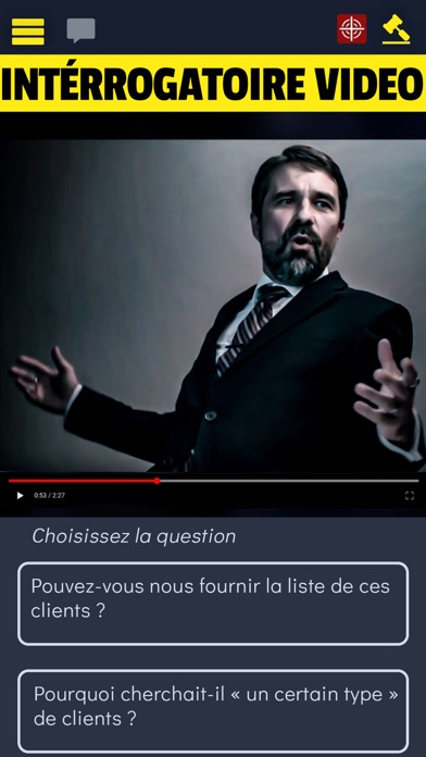 Screenshot #3 pour French Crime Detective Game