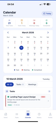 Duty Hub iPhone screenshot