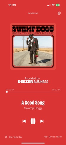 Deezer Business screenshot