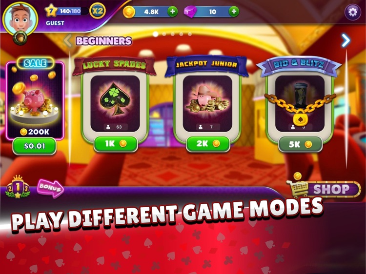 Spades Elite: Online Game screenshot-4