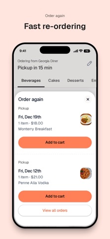 Georgia Diner NY iPhone screenshot