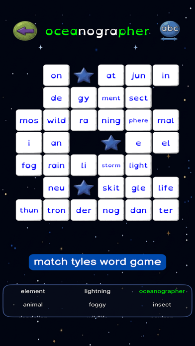 Syllable Word Search - School Screenshot 5 of 8