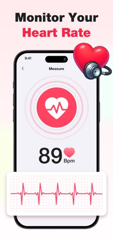 HeartCare: Heart Rate Monitor screenshot