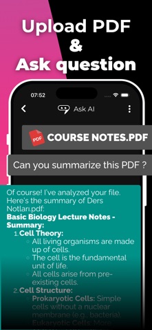 Chat AI - Chat, Learn & Create iPhone screenshot