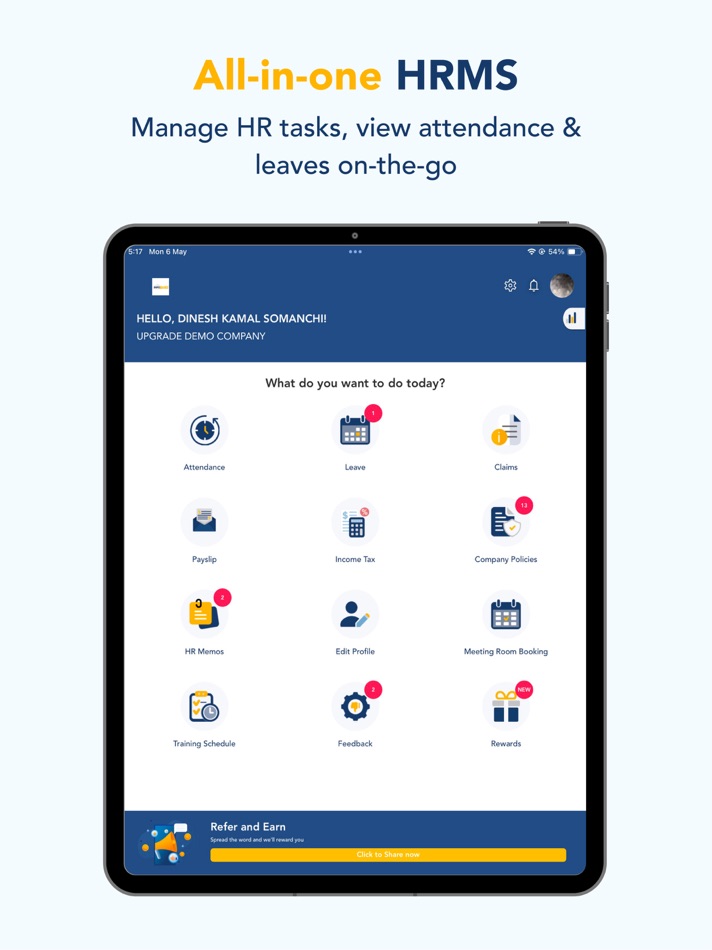 #1. INFOTECH HRMS (iOS) โดย: INFO-TECH SYSTEMS LTD