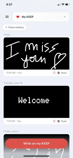 KEEP by Lovebox screenshot 4