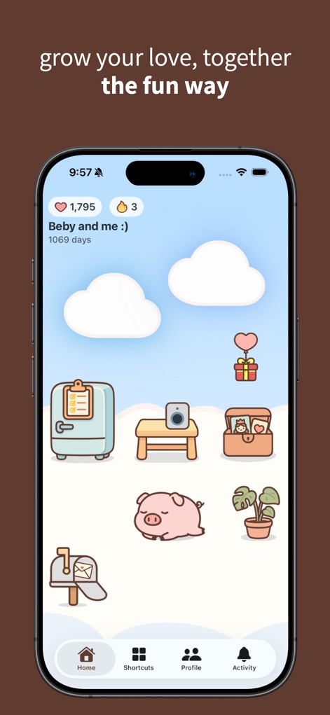 lovelee couples: love note app - Lifestyle App | MWM