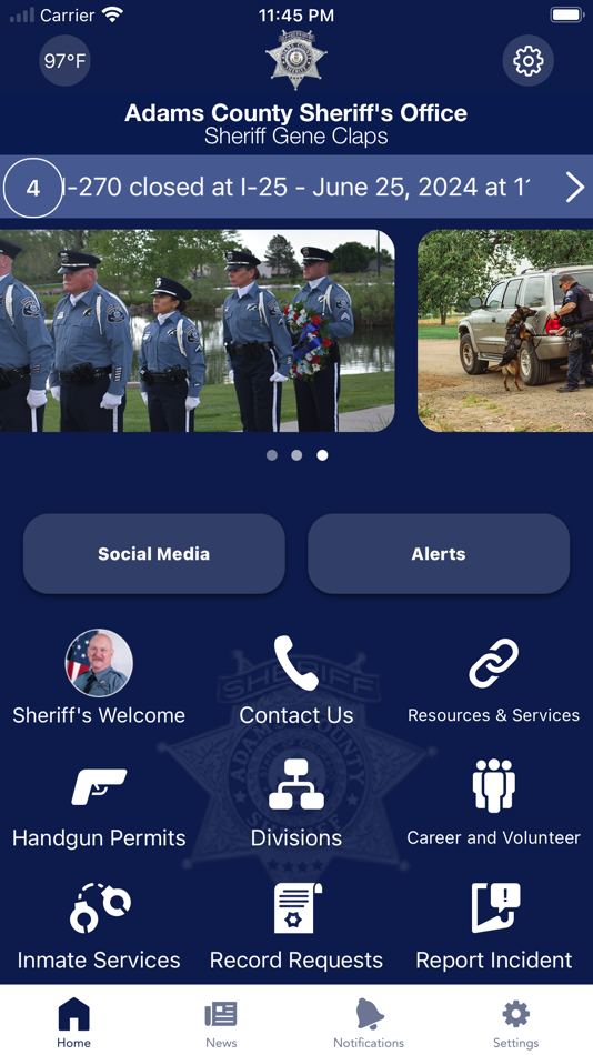 #1. Adams County Sheriff (iOS) 由: Adams County Sheriff's Office in Colorado