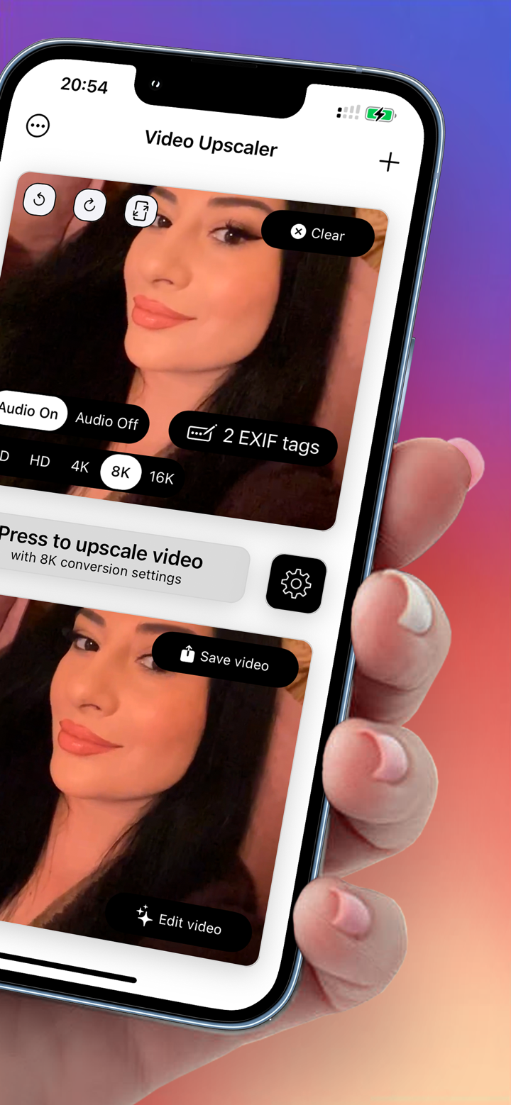 Video Upscaler 16K & Converter screenshot 2