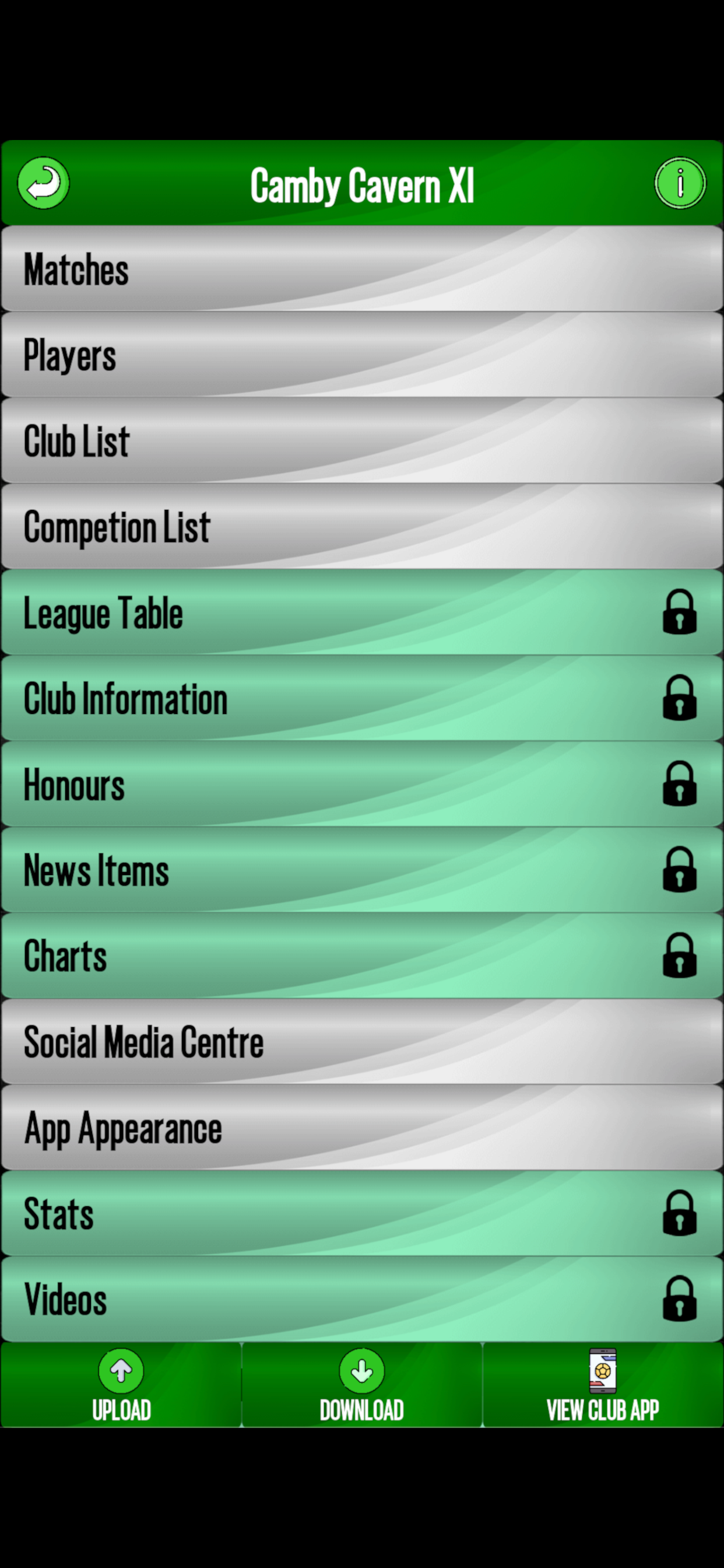 My Football Club App screenshot 2