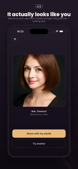 Crease: AI Hairstyle Try-On screenshot 2
