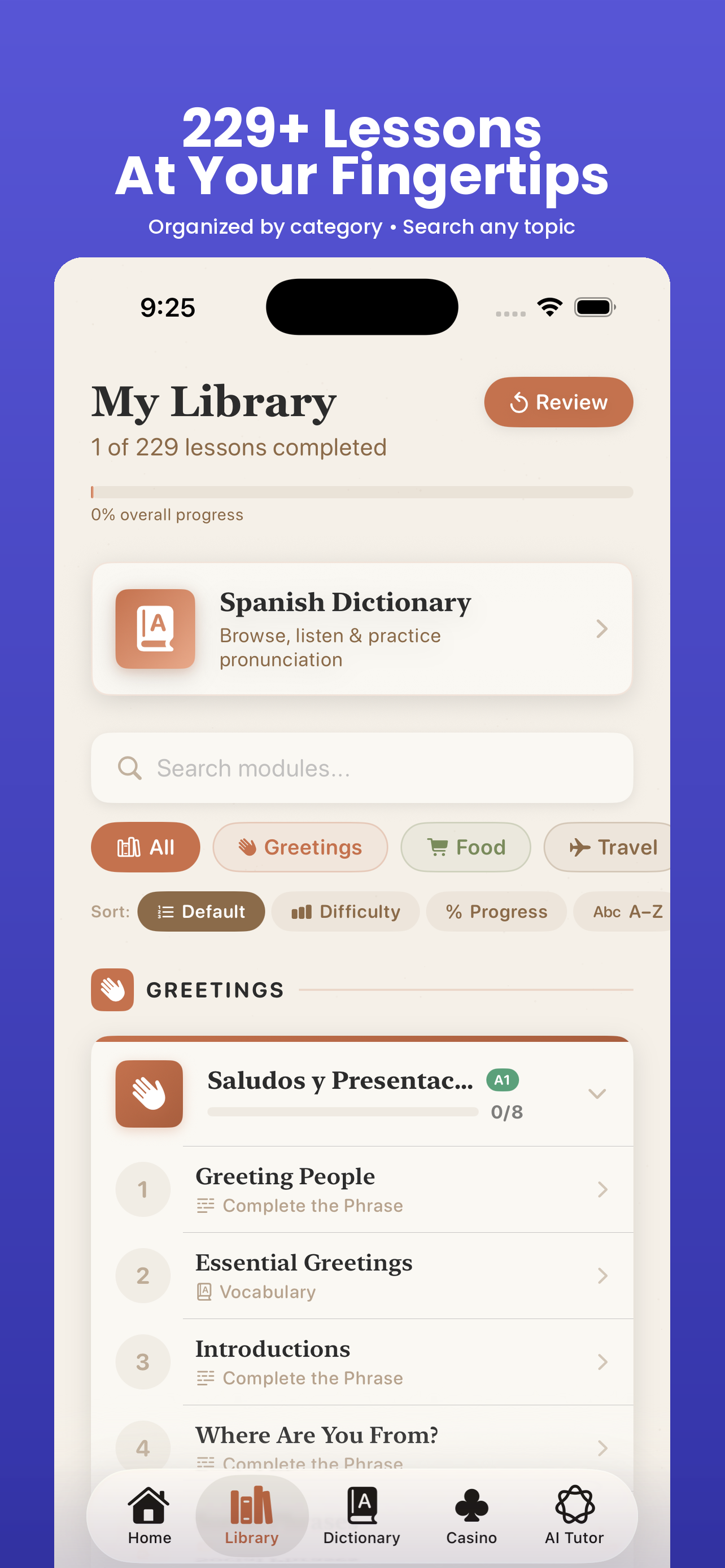 ¡Vamos! Learn screenshot 2