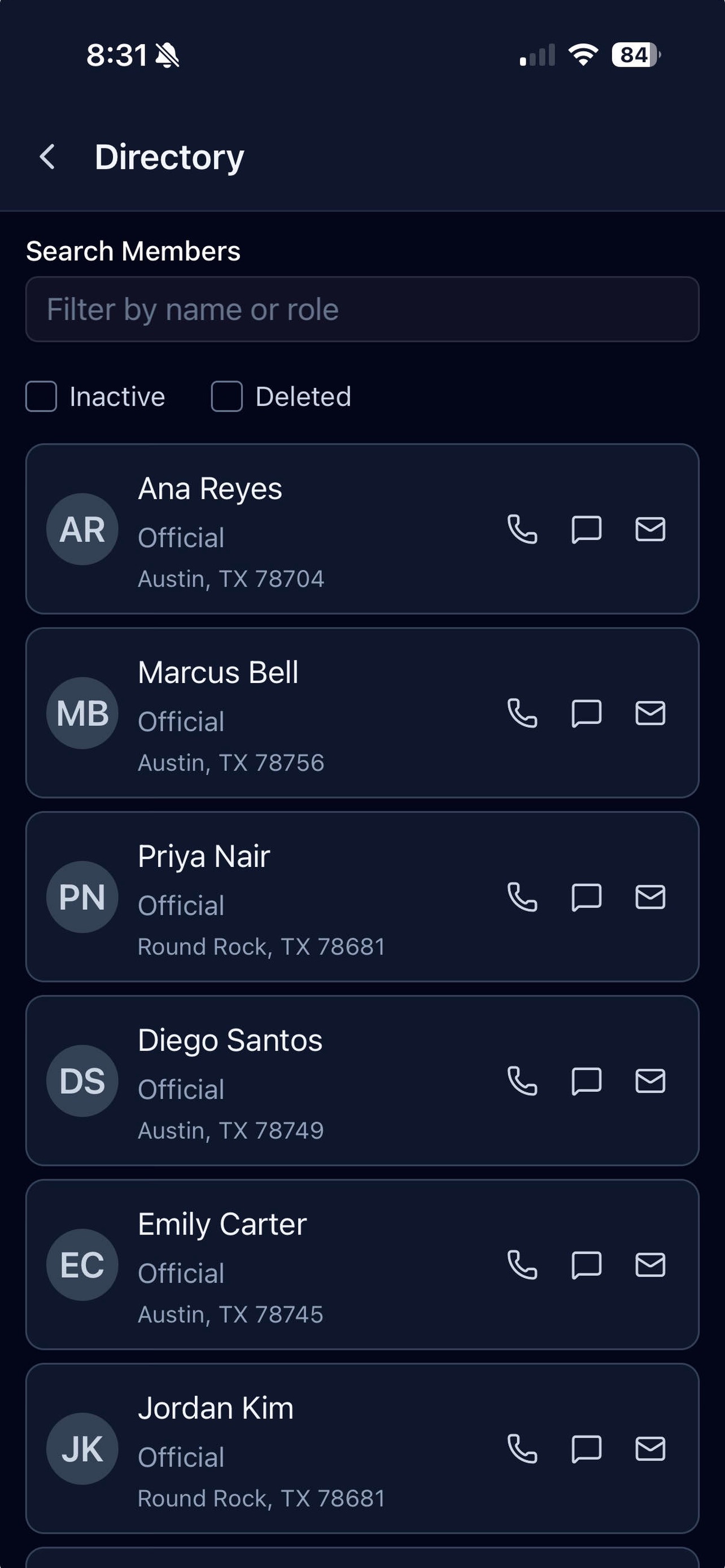 Screenshot 3 of Officially Assignor