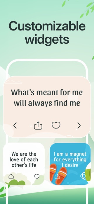 Daily Affirmations and Widgets Screenshot 3 of 10