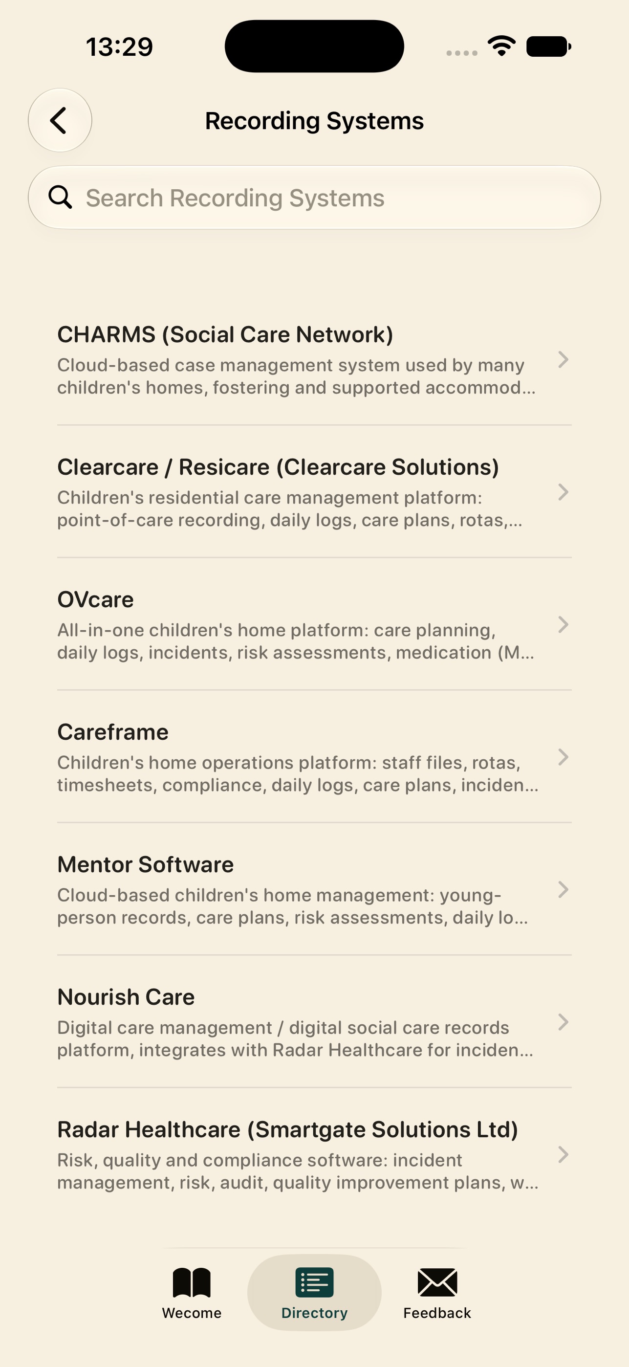 Screenshot 5 of Resources for Childrens Homes