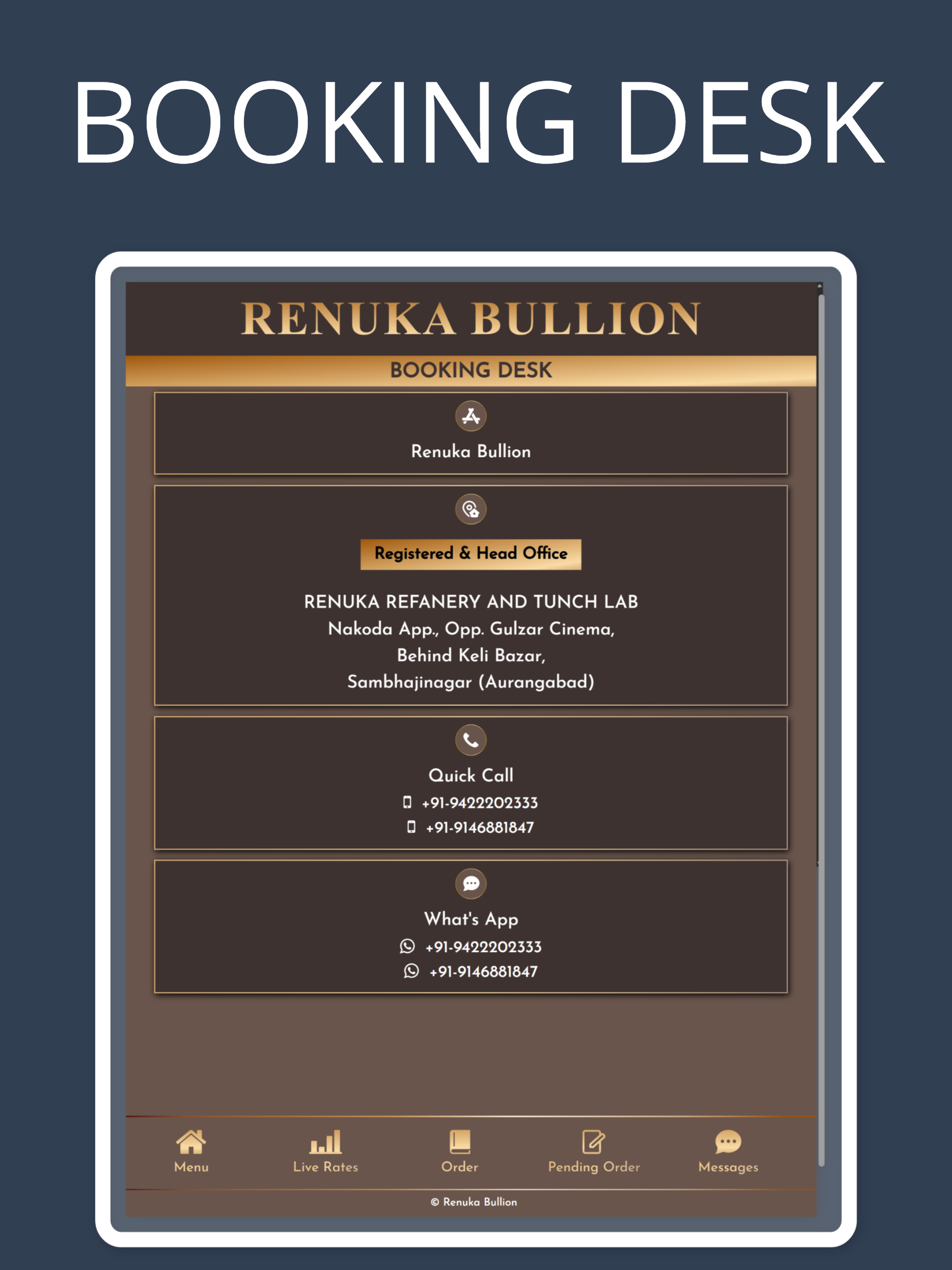 Renuka Bullion screenshot 11