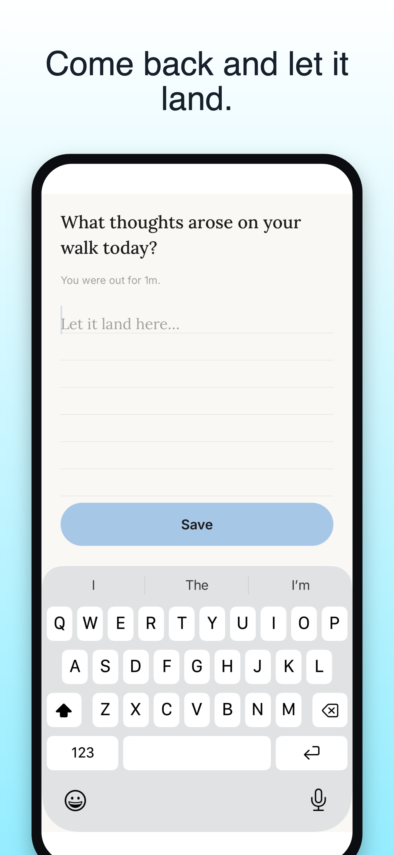 Stroll: Walking Journal screenshot 3