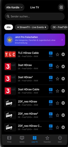 SignalIX IPTV Player screenshot