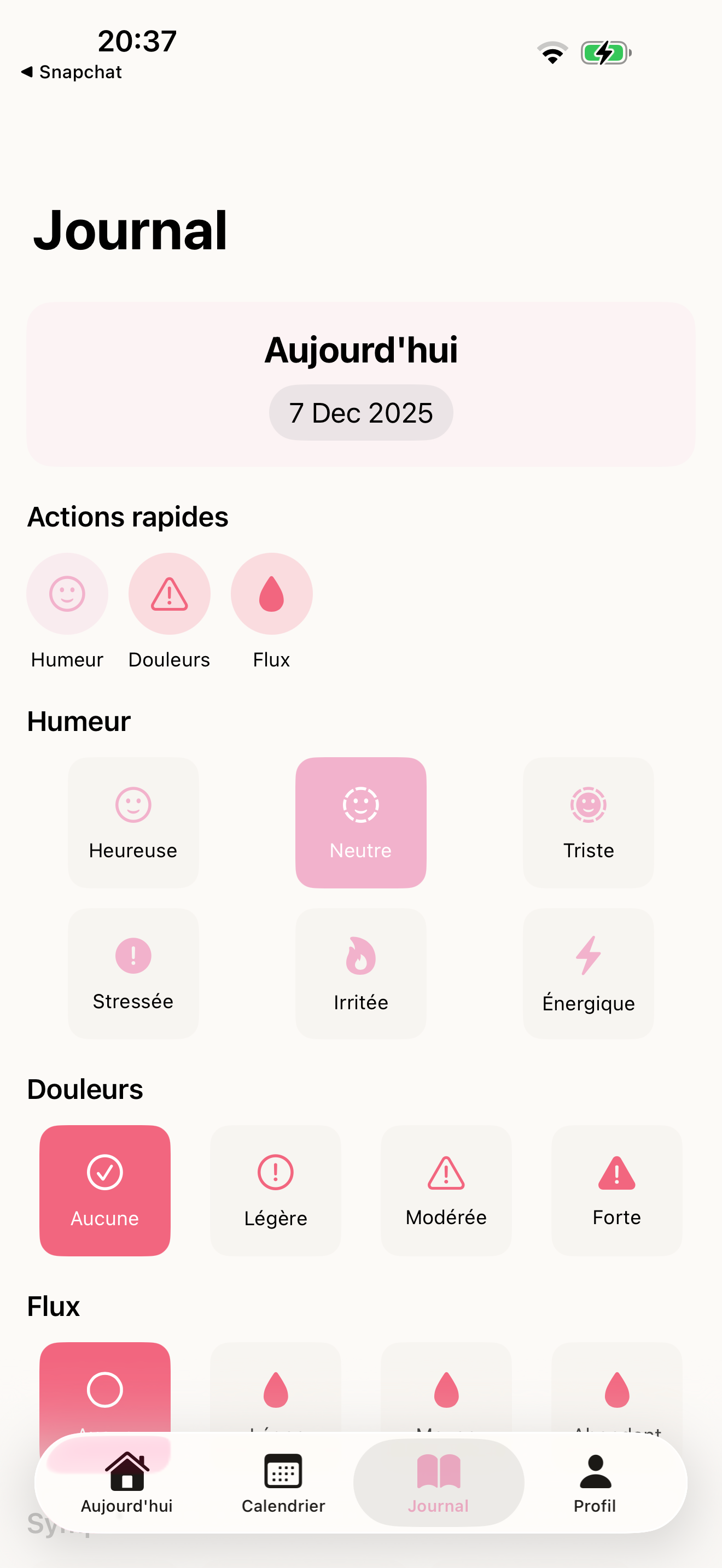 Mwasi+ Cycle screenshot 3