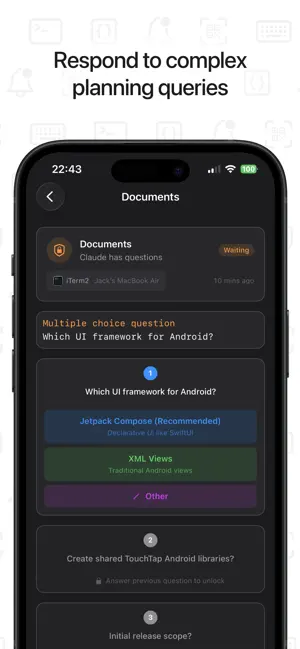 Claude Code Notifier Companion iPhone screenshot 3