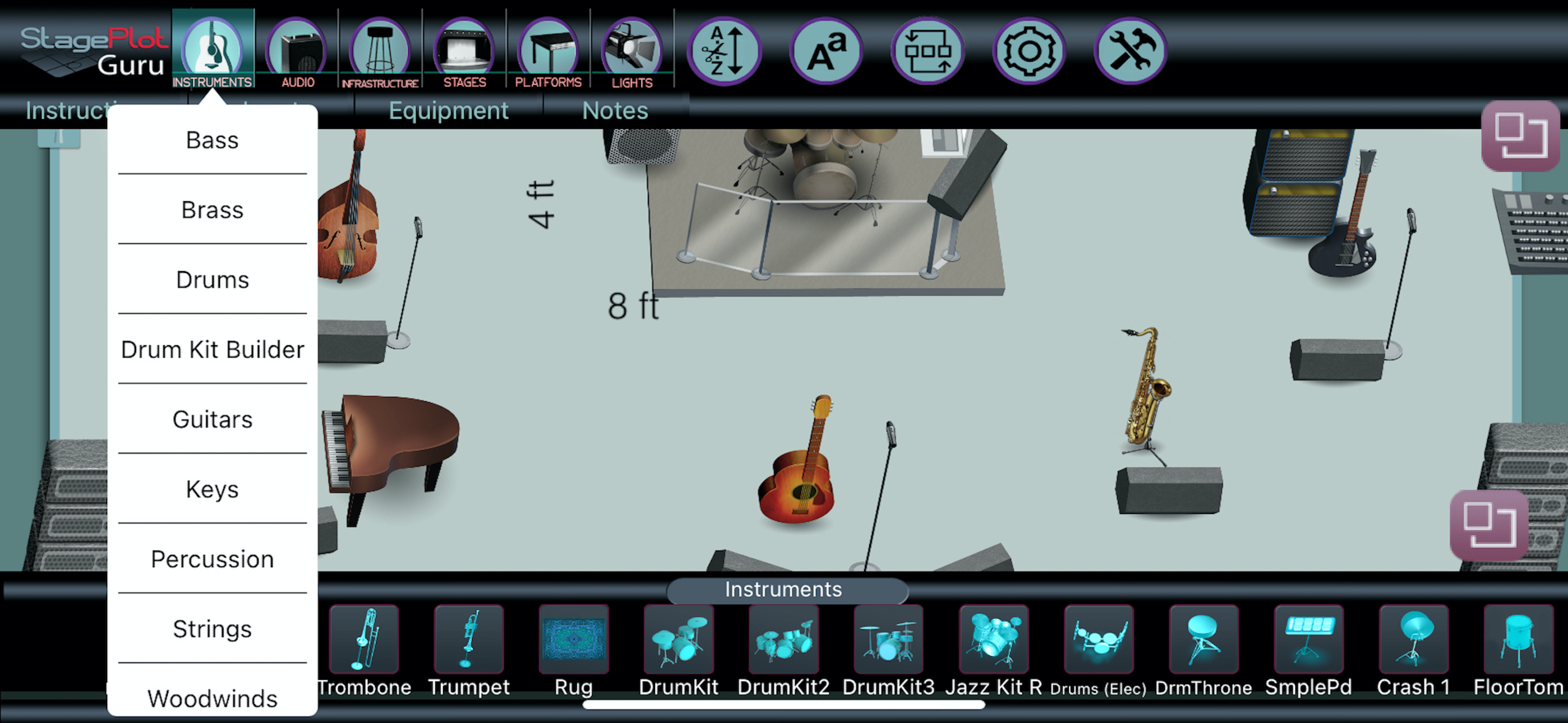 StagePlot Guru screenshot 3
