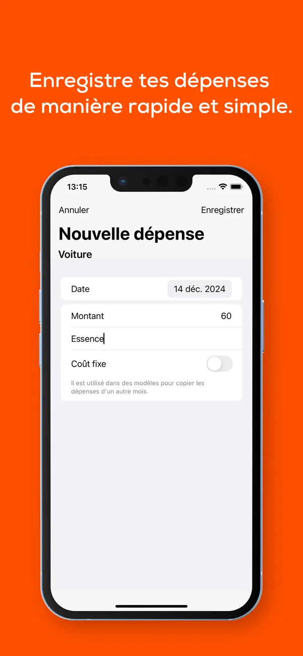 Screenshot #2 pour Spendio - Dépenses du mois