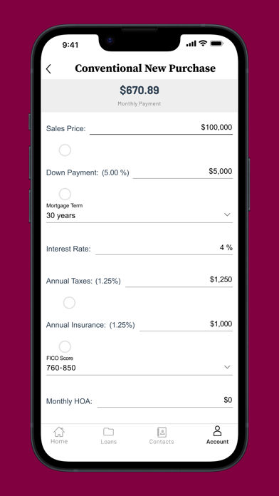 HomeSale Mortgage, LLC APP Screenshot