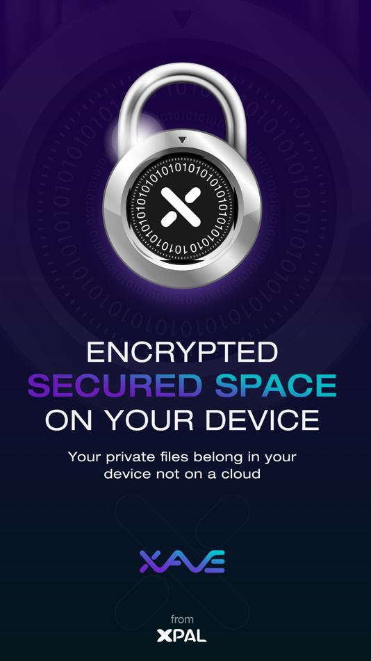 #1. Xave: Encrypted Data Vault (iOS) Podle: XPAL.com Corporation
