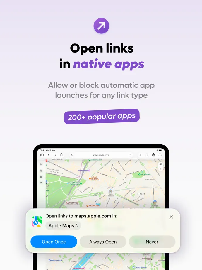 Orion Browser iPad screenshot 5