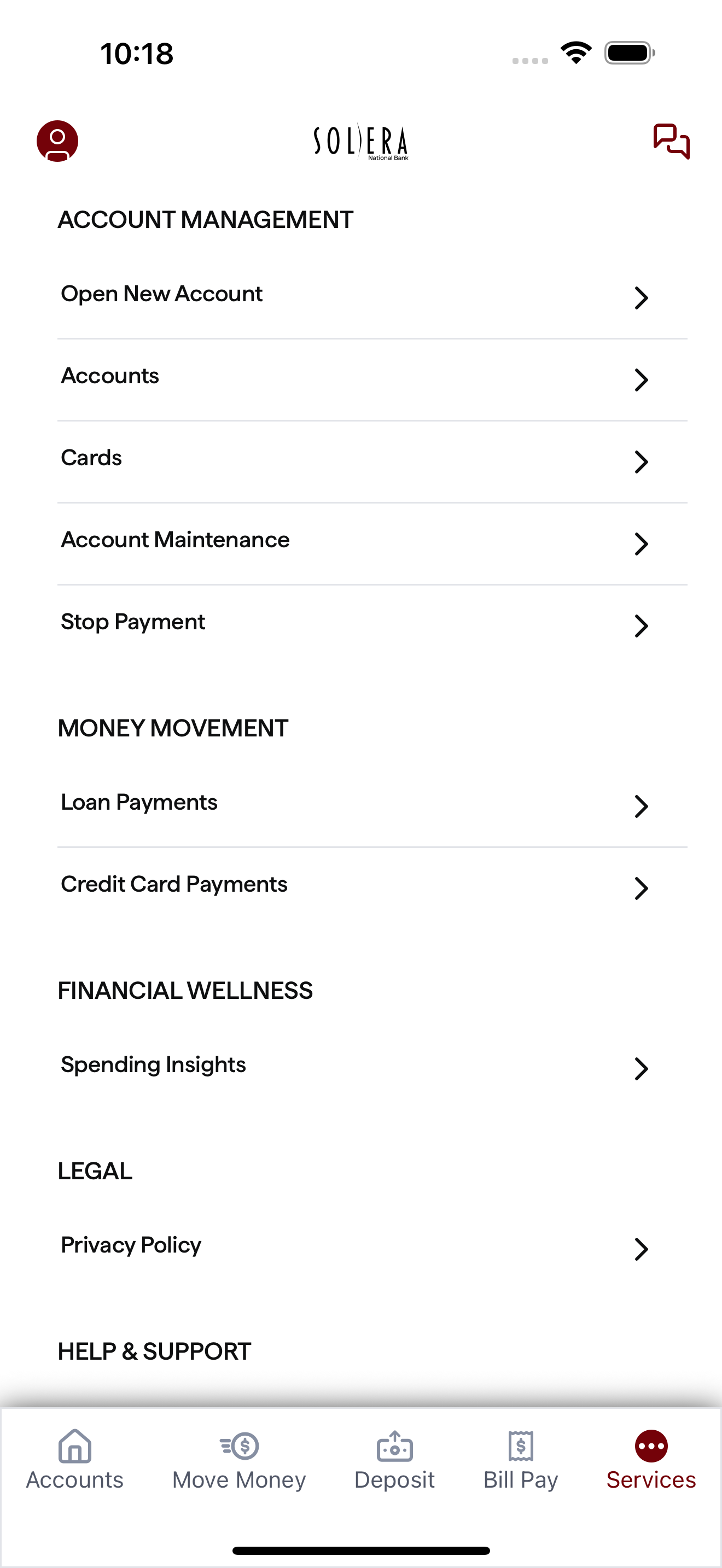 Solera National Bank screenshot 5