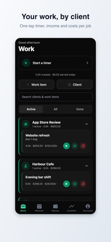 Ownwork: Self-Employed Tracker Screenshot 1 of 5