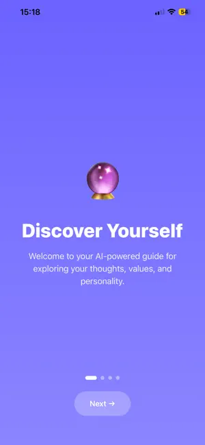 InnerQuest AI: Self-Discovery screenshot 1