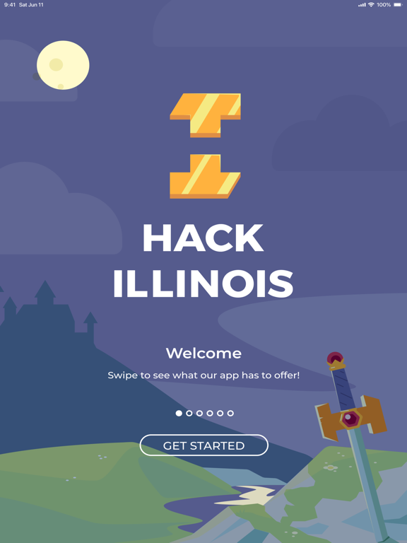 HackIllinois iPad screenshot 1 - Education app