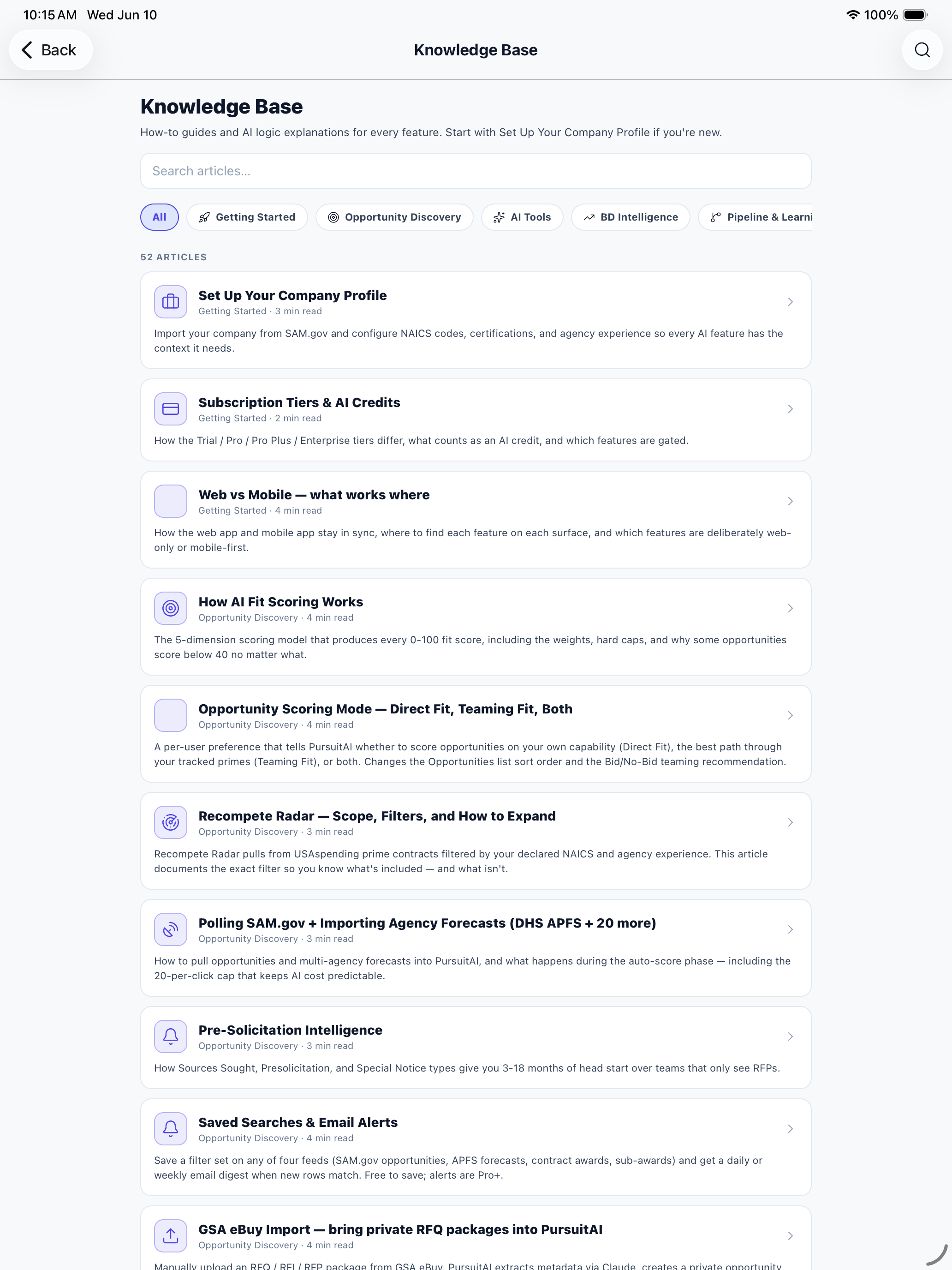 PursuitAI GovCon screenshot 17