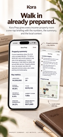 Kora Real Estate Intelligence Screenshot 7 of 7