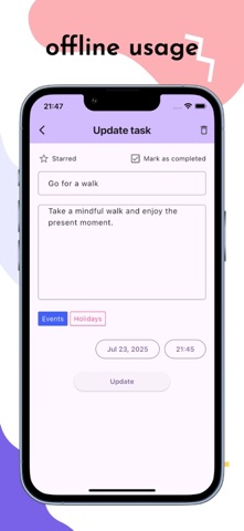 Simple Calendar (Plan Todo) screenshot
