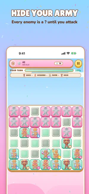 Gingerbread Gambit: RPS Chess screenshot 2