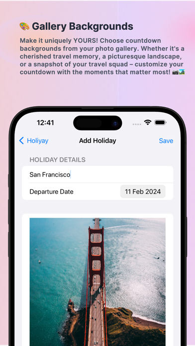 Holiyay: Vacation Countdown Screenshot