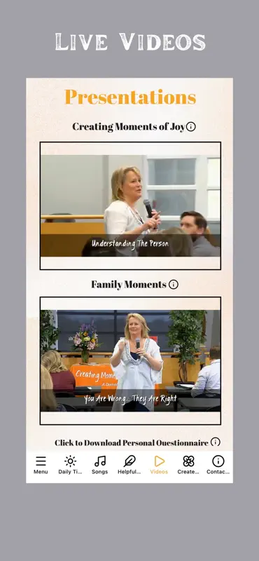 Creating Moments of Joy screenshot 3 of 4